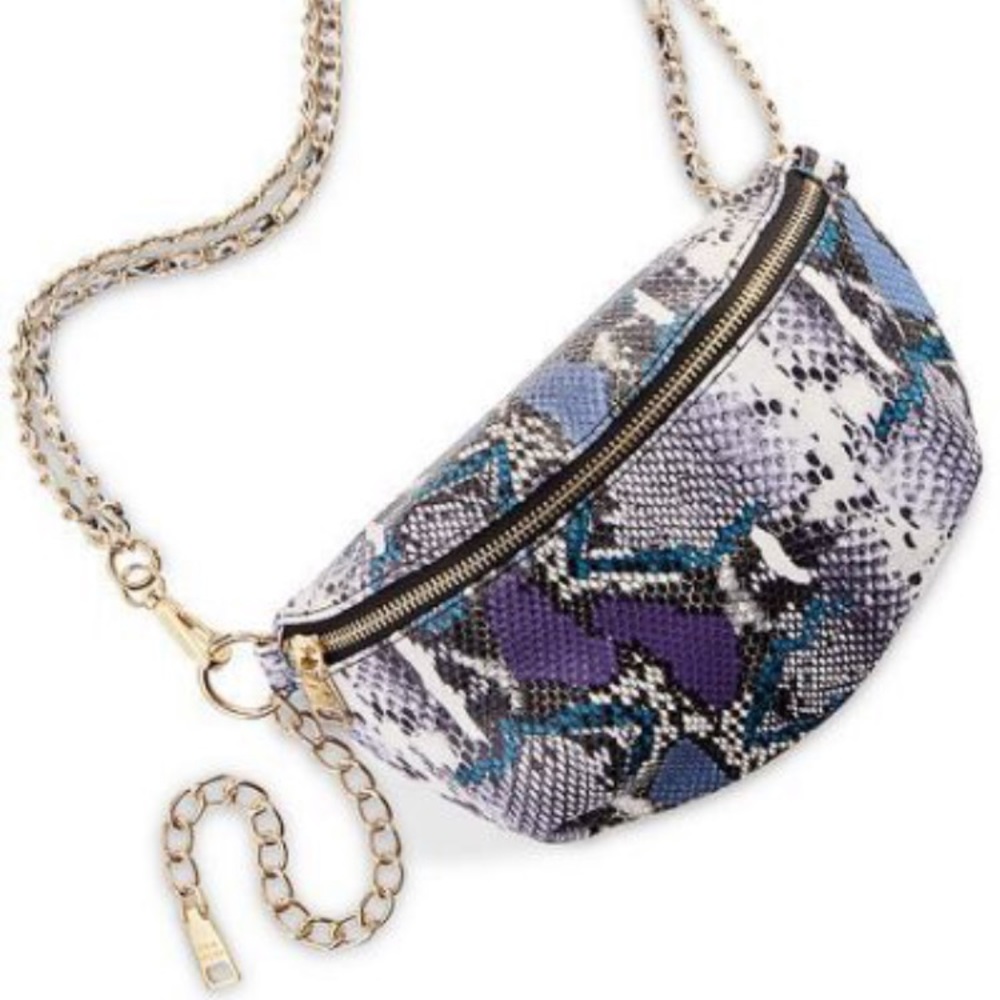 Like new Steve Madden Kailin python belt bag